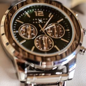 Joseph Abboud Men's Watch - Joseph Abboud Chronograph Wood Grain Watch - WOW!